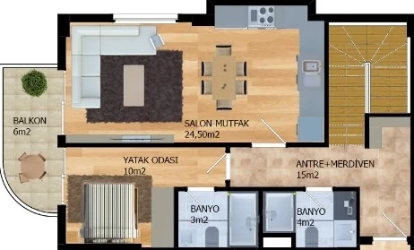 Блок А - 4+1 duplex