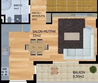 Блок А - 2+1 duplex