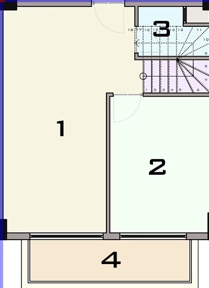 Блок В - 3+1 duplex
