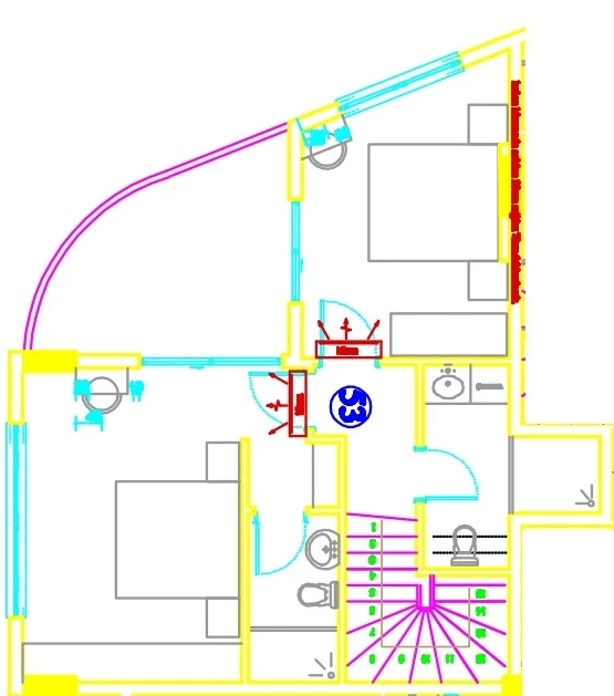 Блок В - 2+1 duplex