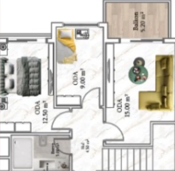 Блок 1 - 4+1 duplex