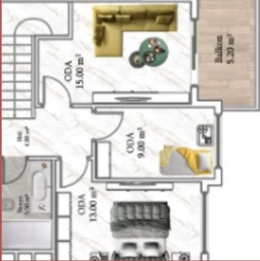 Блок 1 - 4+1 duplex
