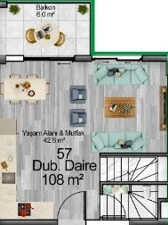 Блок А - 2+1 duplex