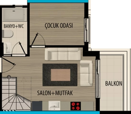 Блок А - 3+1 duplex