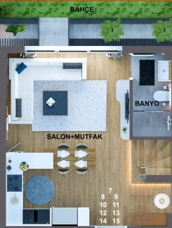 Блок А - 2+1 duplex